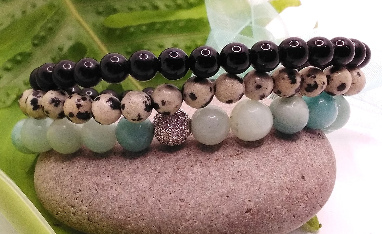 Soothing energies, Amazonite, gemstone bracelet