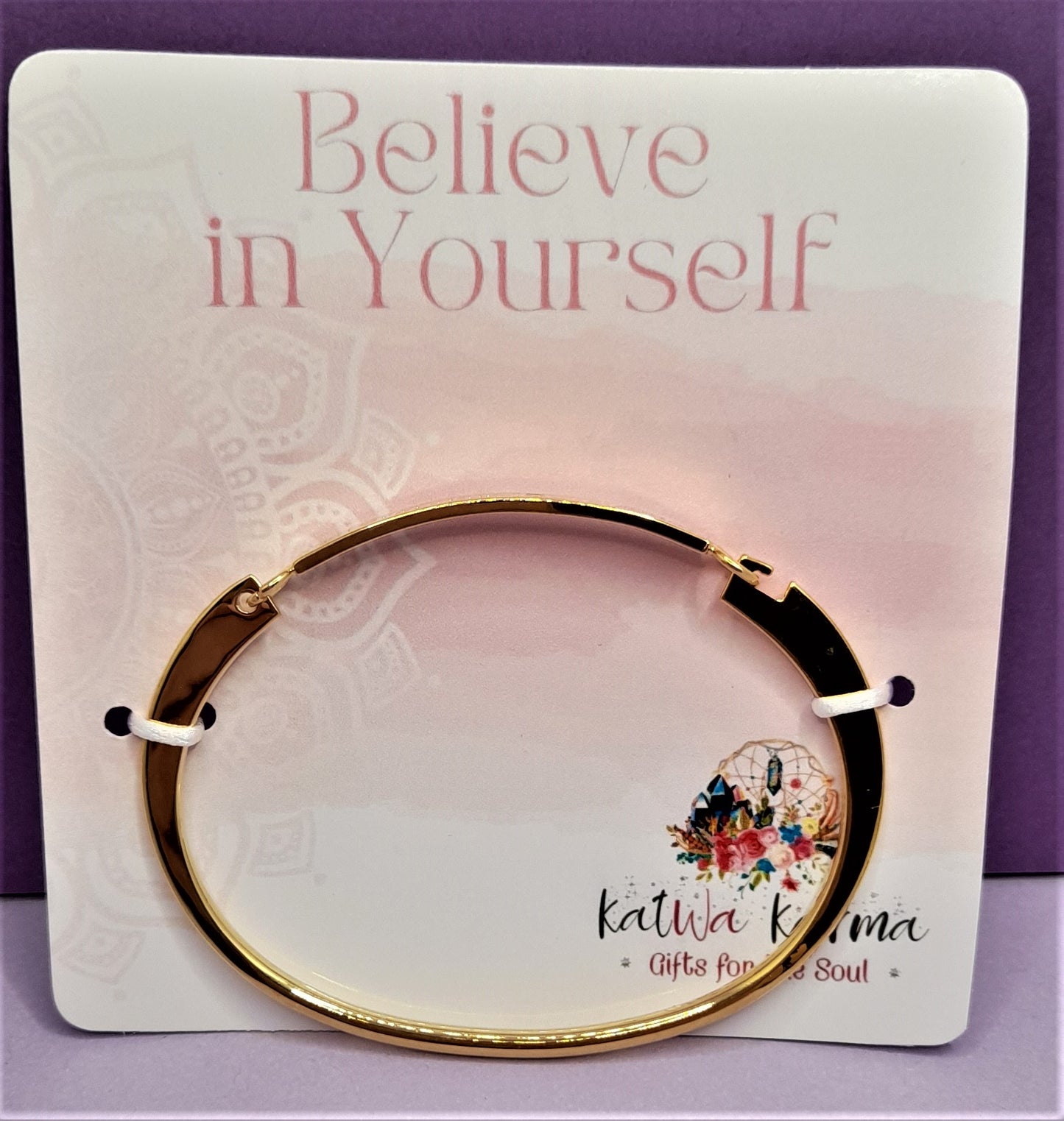 Believe in Yourself Bangle