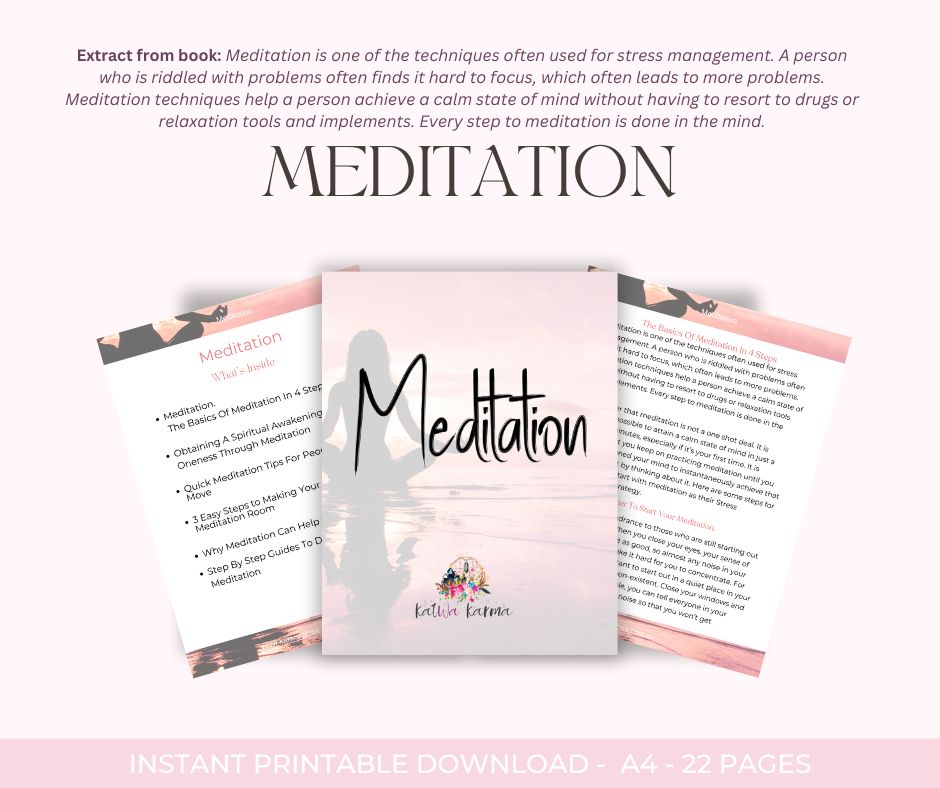 Meditation PDF eBook