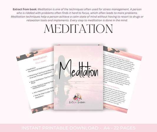 Meditation PDF eBook