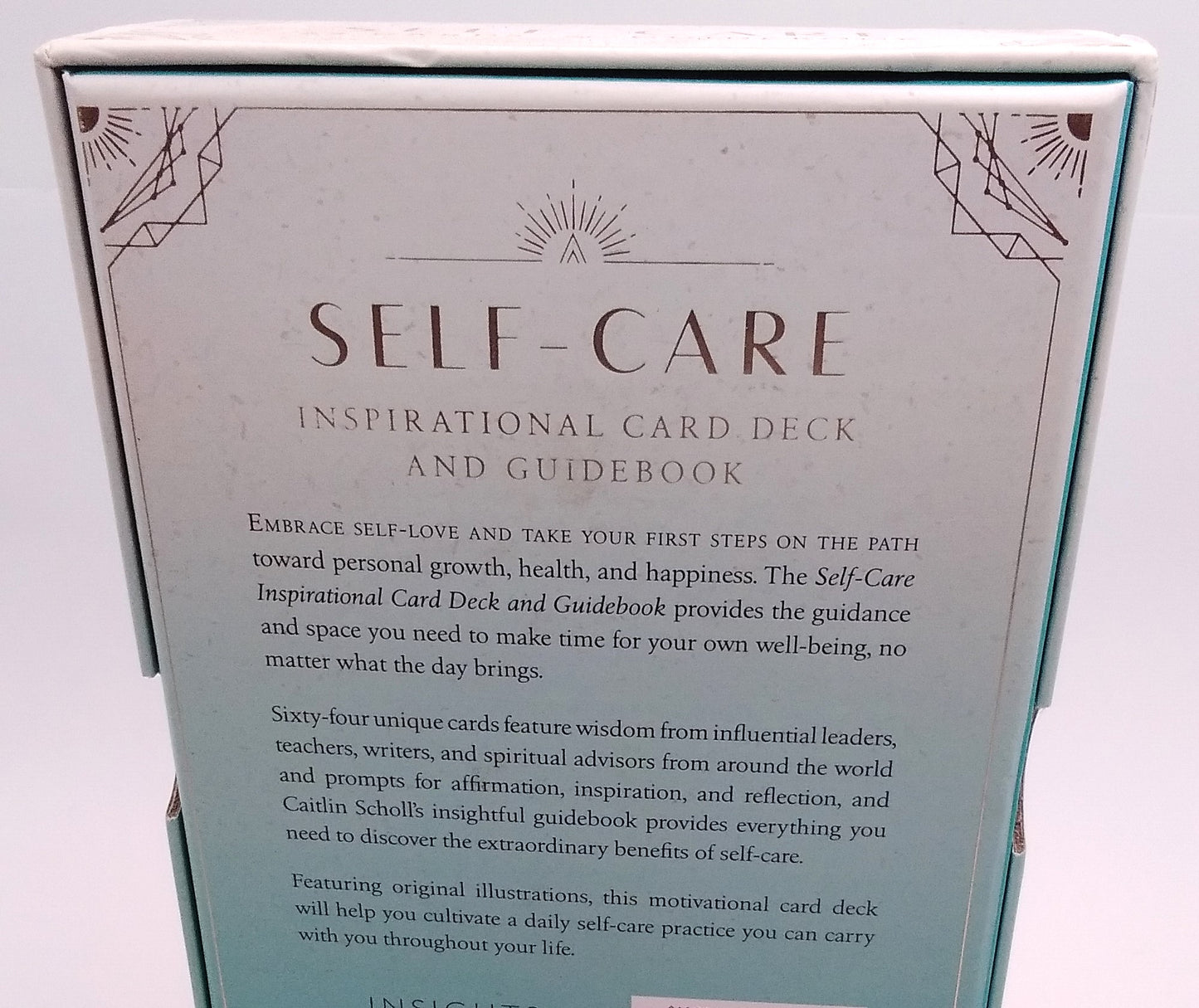 Self Care Inspirational Card Deck