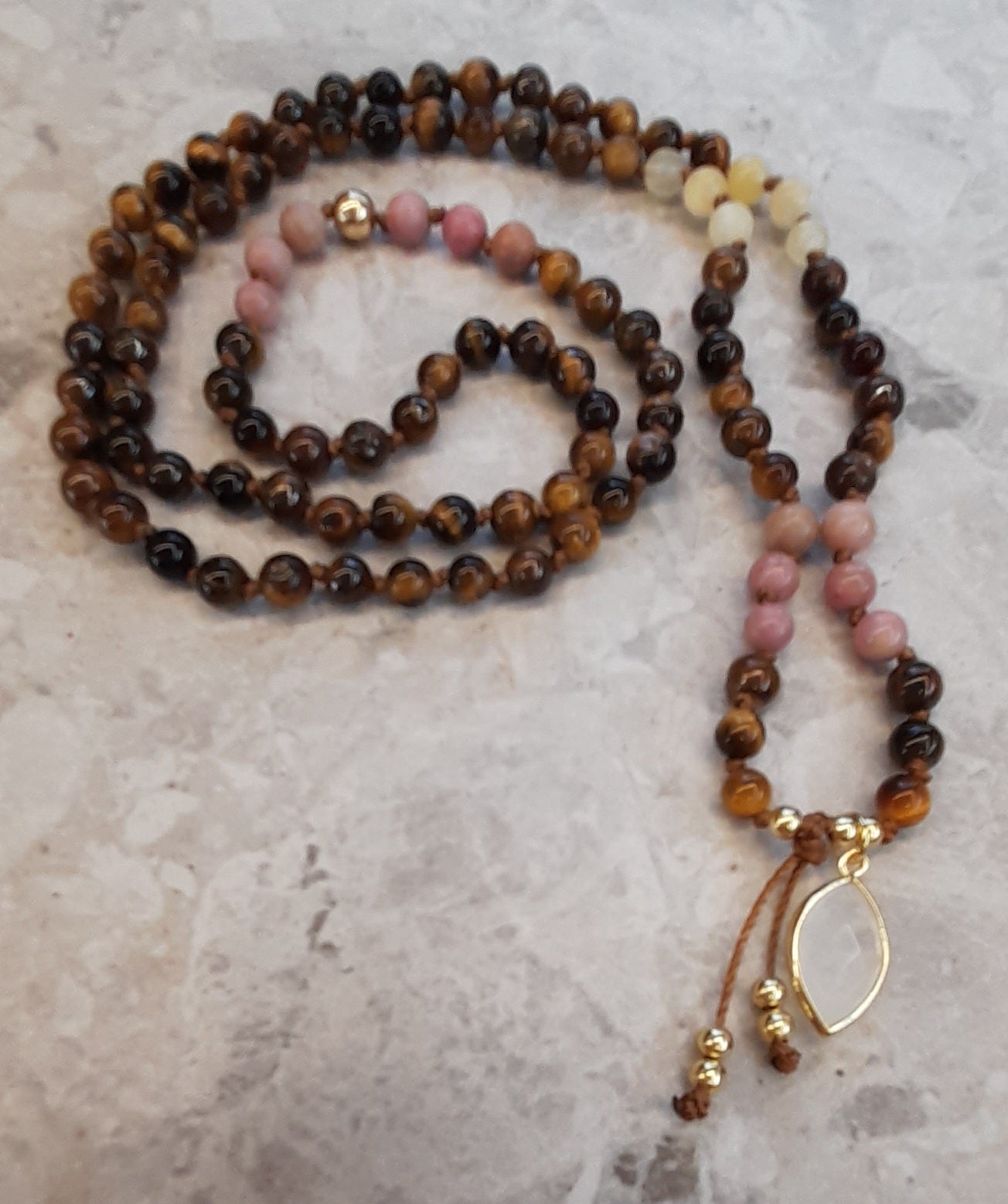 Mala Bead Necklace Kit DIY