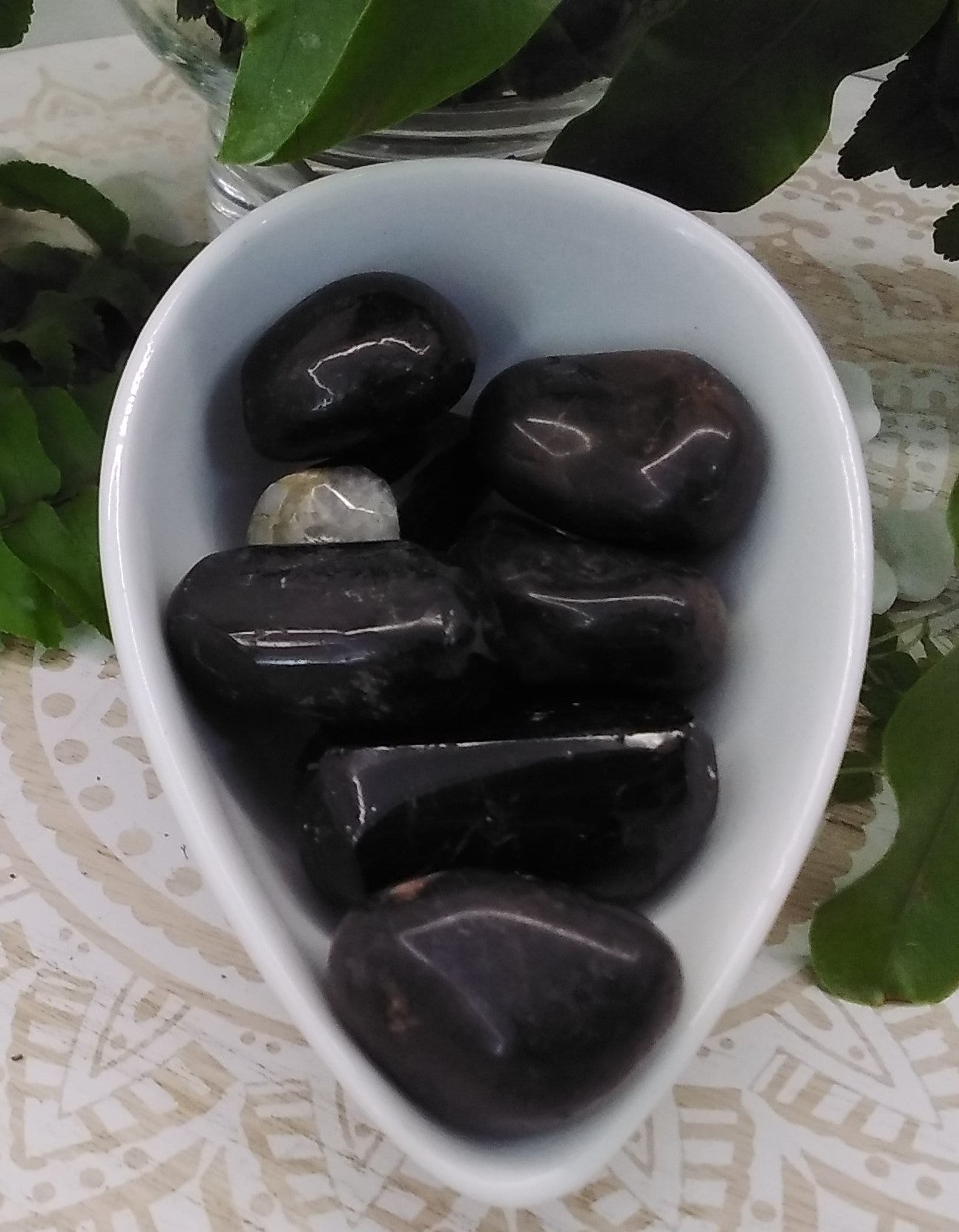 Black Tourmaline Tumble Stone