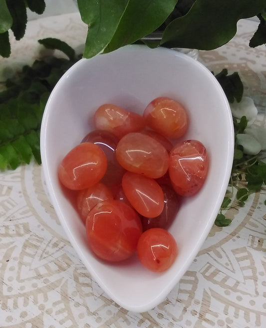 Red Carnelian Tumble Stone