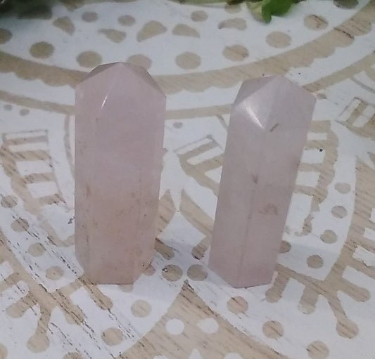 Rose Quartz Mini Tower