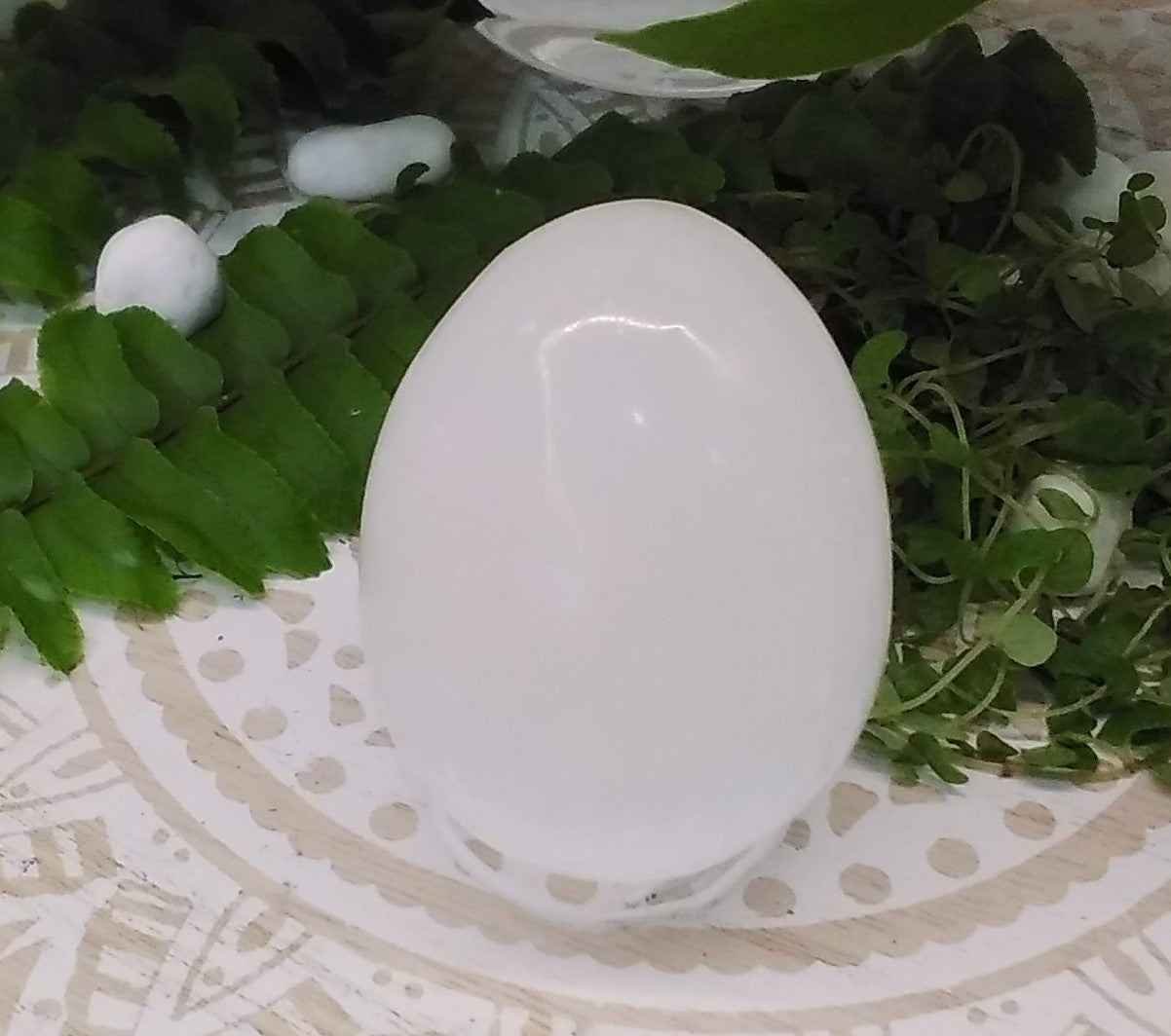 Selenite Egg Stone